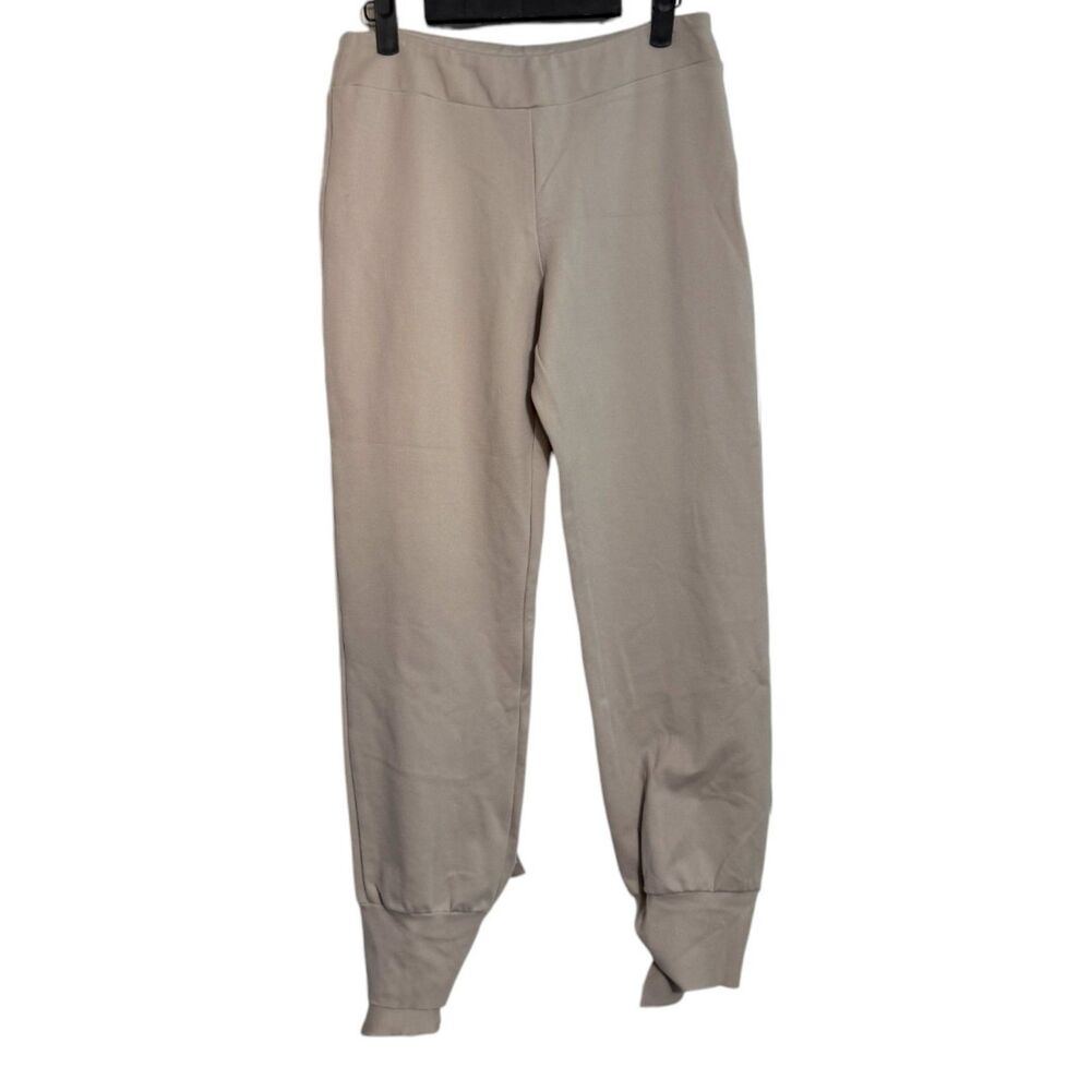 Planet by Lauren G Cream Tan Pull On Pants Tie Ankle Size 1 US 4 - 8